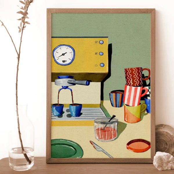 Art print 'Cafézinho?'