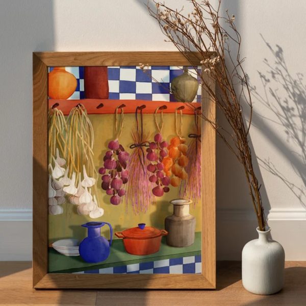 Art print 'Kitchen essentials'
