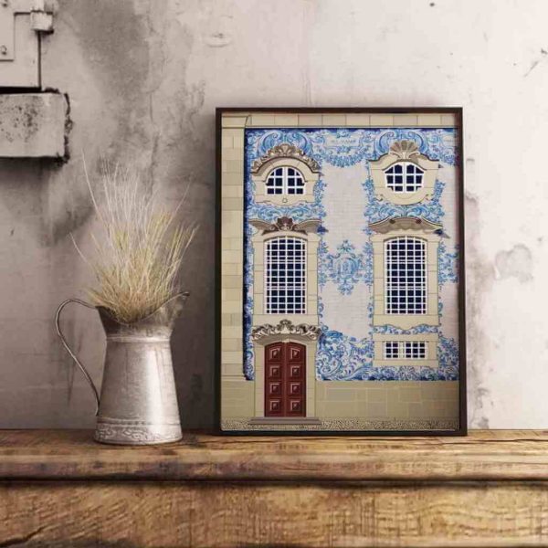 Fachada em azulejo da Igreja do Carmo