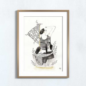 Ilustração Art print 'Férias'