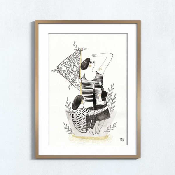 Ilustração Art print 'Férias'