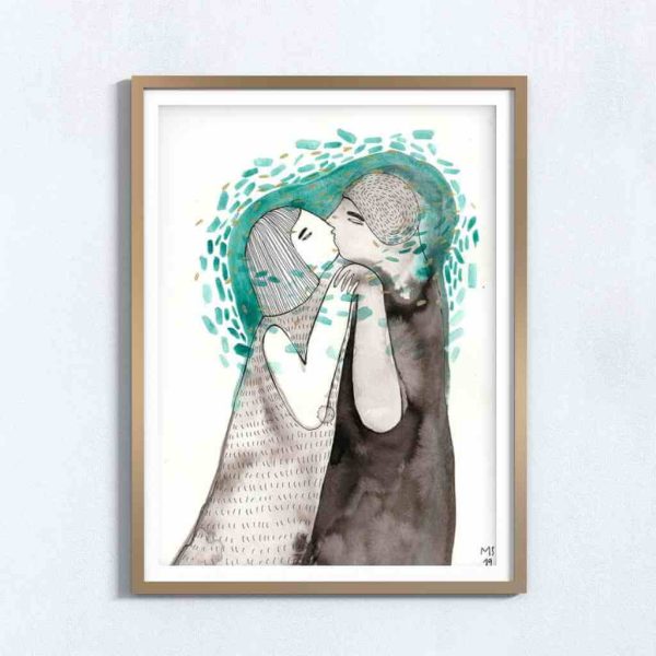Art print 'Beijo'