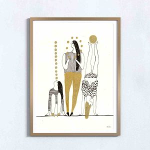Ilustração art print 'Truques'