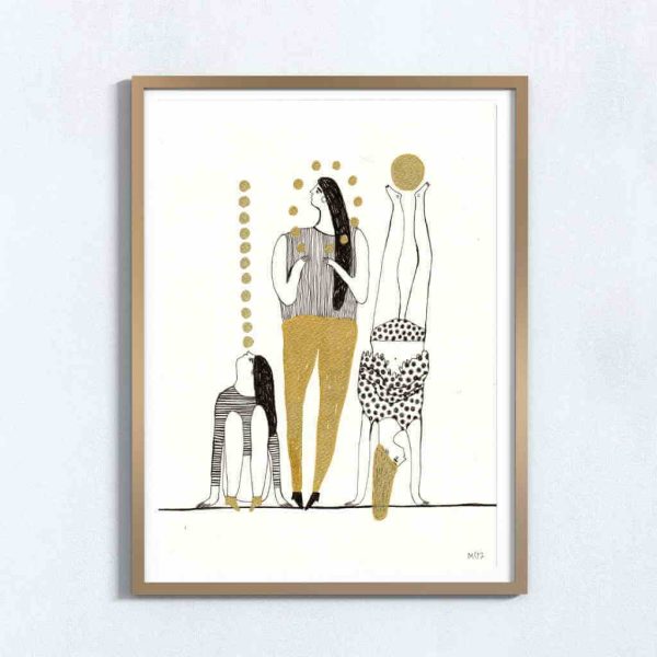 Ilustração art print 'Truques'