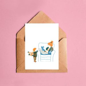 Ilustração 'Família: Leituras de mãe'