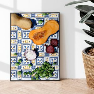 evah-february-vegetables.jpg Art print 'Vegetais'