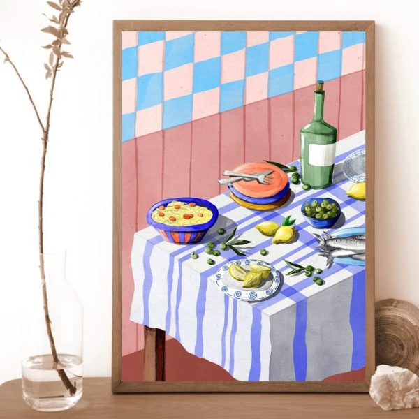 Art print 'Pink Tapas'