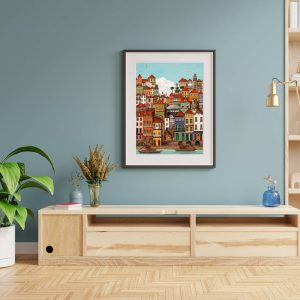 Ilustração . Art print 'Porto'