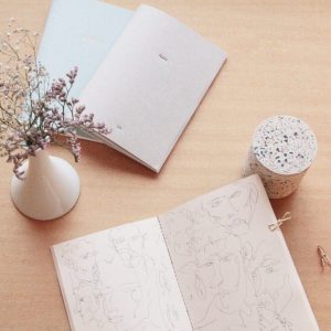 Caderno liso IMAGINAIRE