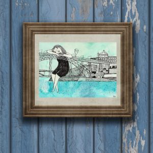 Art print ‘Porto . Ponte D Luis’