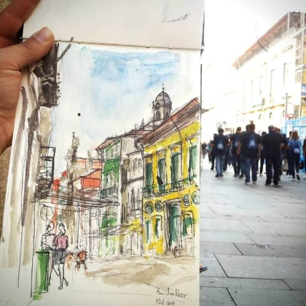 Art print 'Porto . Rua das Flores'