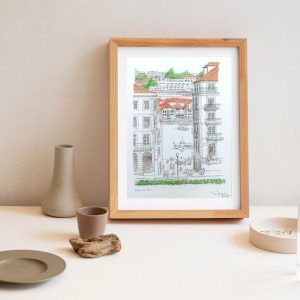 silvanios-ribeira-porto-1.jpg Art print 'Ribeira do Porto'