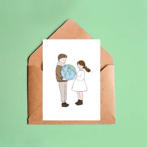 Postal 'Proteger o mundo'