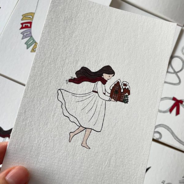 Postal de Natal . Christmas card