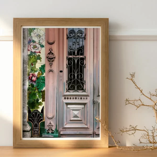 Portugal . Porto . Porta nº3 "Rosa"