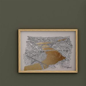 Desenho 'Pontes do Porto'