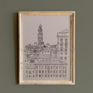 Desenho 'Torre dos Clérigos' no Porto