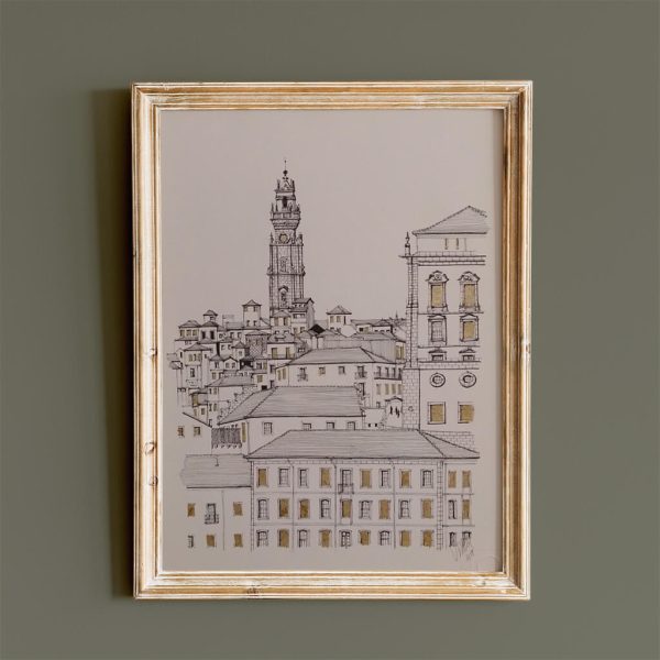 Desenho 'Torre dos Clérigos' no Porto
