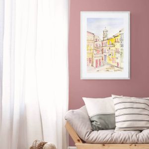 Desenho 'Porto ilustrado: Pena Ventosa'