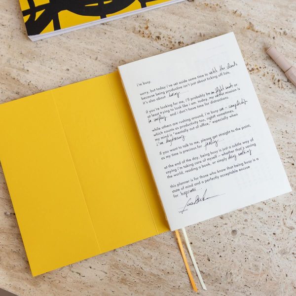 i'm busy | planner 2025 - 2026