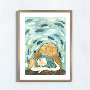Ilustração . Art print