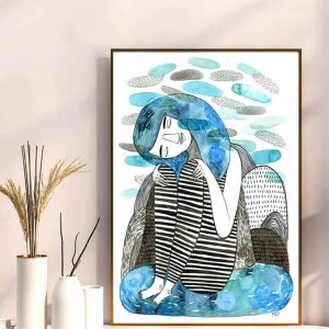 Ilustração . Art print