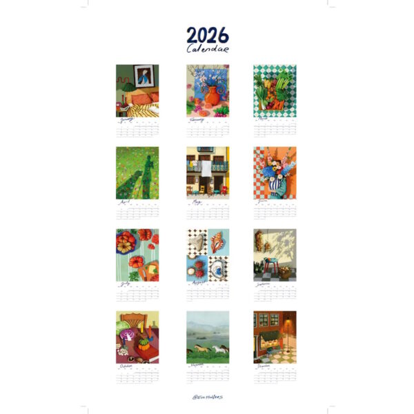 Calendário de art prints para 2026 - Image 2