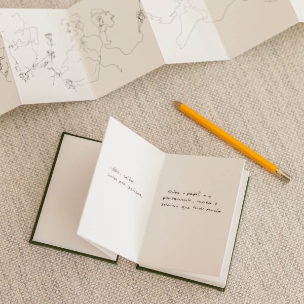 leporello, also known as the accordion notebook