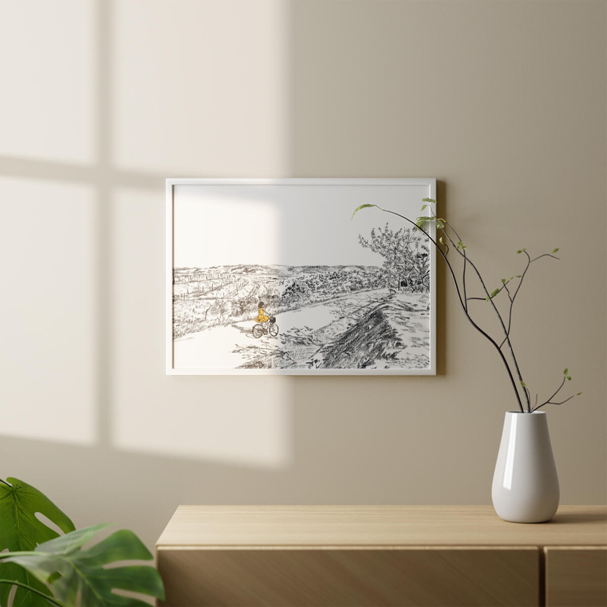 Art print Passeio de Bicicleta